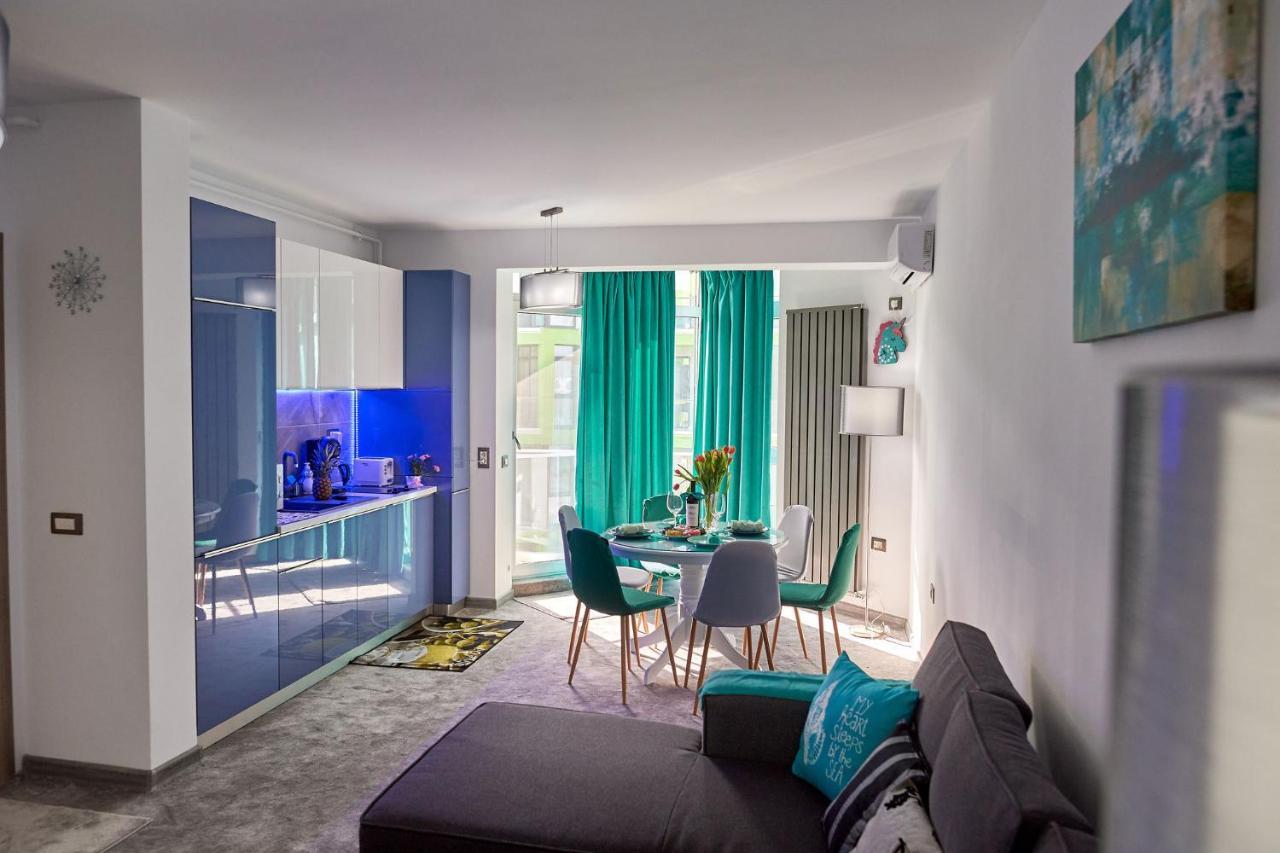 Sonnenstrand Apartment - Spa N Pool Beach Resort Mamaia Exteriör bild
