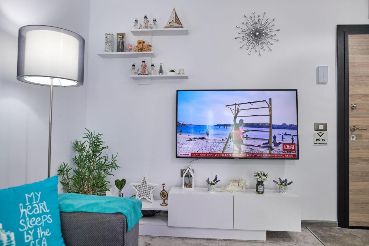 Sonnenstrand Apartment - Spa N Pool Beach Resort Mamaia Exteriör bild