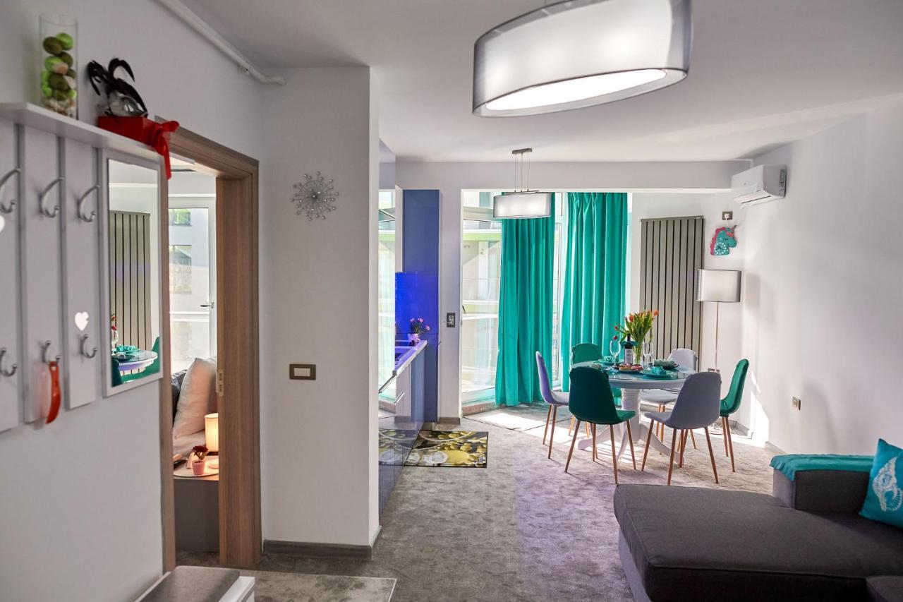 Sonnenstrand Apartment - Spa N Pool Beach Resort Mamaia Exteriör bild